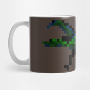 Rhinoceros Beetle Pixel Mug